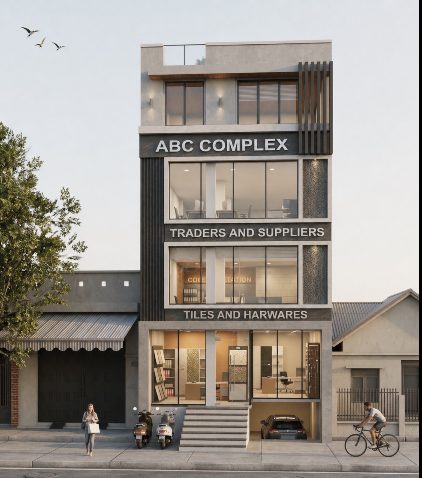 Modern Commercial Building